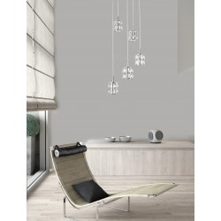 Pendant light, class A clear crystal, D:41*H:141 
