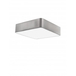 Ceiling lamp, Metal, Satin nickel, 4*E27*60W, 46*46*10cm 