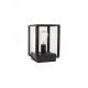 Black Die-Casting Aluminium Clear Glass LED E27 1x12 Watt 220-240 Volt IP54 Bulb Excluded L: 20 W: 20 H: 29 cm 