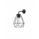 Black Die-Casting Aluminium Clear Glass LED E27 1x12 Watt 220-240 Volt IP54 Bulb Excluded D: 25 W: 27 H: 40 cm 