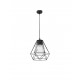 Black Die-Casting Aluminium Clear Glass LED E27 1x12 Watt 220-240 Volt IP54 Bulb Excluded D: 22 H: 95 cm 