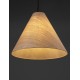 Natural Wood & Black Cable LED E27 1x12Watt 100-240Volt IP20 Bulb Excluded D:45 H:120 cm 