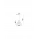 Natural Wood & Black Cable LED E27 1x12Watt 100-240Volt IP20 Bulb Excluded D:45 H:120 cm 