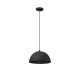 Black 'Papier-Mâché LED E27 1x12Watt 100-240Volt IP20 Bulb Excluded D:32 H:120 cm 