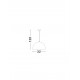 Black 'Papier-Mâché LED E27 1x12Watt 100-240Volt IP20 Bulb Excluded D:32 H:120 cm 