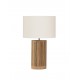 Wicker & Wood Fabric Shade LED E27 1x12Watt 100-240Volt IP20 Bulb Excluded Cable Length: 110 cm D:30 H:48 cm 