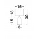 Linen Fabric Shade & Natural Wood LED E27 1x12 Watt 100-240 Volt IP20 bulb excluded Switch On/Off D: 16 H: 30 cm 