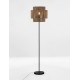 Sandy Black Metal & Straw Shade LED E27 1x12 Watt 100-240 Volt IP20 bulb excluded Cable Length 180 cm D: 35 H: 145 cm 