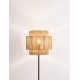 Sandy Black Metal & Straw Shade LED E27 1x12 Watt 100-240 Volt IP20 bulb excluded Cable Length 180 cm D: 35 H: 145 cm 