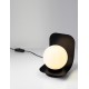 Sandy Black Metal & Straw Shade LED E14 1x5 Watt 100-240 Volt IP20 bulb excluded Cable Length 150 cm Switch On/Off L: 14 W: 1