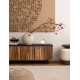 Natural Wood colour Sandy Black Metal & Straw Shade LED E14 1x5 Watt 100-240 Volt IP20 bulb excluded Cable Length 150 cm Switc