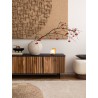 Natural Wood colour Sandy Black Metal & Straw Shade LED E14 1x5 Watt 100-240 Volt IP20 bulb excluded Cable Length 150 cm Switc