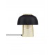 Sandy Black & Gold Metal LED E27 1x12 Watt 100-240 Volt IP20 bulb excluded Cable Length 150 cm Switch On/Off D: 25 H: 28 cm 