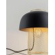 Sandy Black & Gold Metal LED E27 1x12 Watt 100-240 Volt IP20 bulb excluded Cable Length 150 cm Switch On/Off D: 25 H: 28 cm 