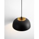 Sandy Black & Gold Metal LED E27 1x12 Watt 100-240 Volt IP20 bulb excluded D: 35 H: 130 cm 