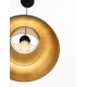Sandy Black & Gold Metal LED E27 1x12 Watt 100-240 Volt IP20 bulb excluded D: 35 H: 130 cm 