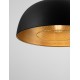 Sandy Black & Gold Metal LED E27 1x12 Watt 100-240 Volt IP20 bulb excluded D: 35 H: 130 cm 