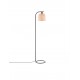 Natural Bamboo & Black Metal LED E27 1x12 Watt 100-240 Volt IP20 Bulb Excluded Cable Length 180 cm D: 23 H: 160 cm 