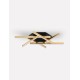 Triac Dimmable Sandy Black & Gold Steel & Aluminium LED 43 Watt 220-240Volt 1611Lm 3200K IP20 L: 60 W: 60 H: 7,5 cm 