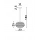 Rattan & Sandy Black Steel Base LED E27 1x12 Watt 100-240Volt bulb excluded D: 30 H: 150 cm 