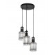 Black Aluminium & Crystal E27 3x40 Watt 230 Volt D:32 H:120 