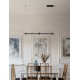 Triac Dimmable Sandy Black Aluminium LED 21 Watt 220-240 Volt 1665Lm 3000K IP20 L: 80 W: 6 H: 140 cm 