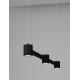 Triac Dimmable Sandy Black Aluminium LED 21 Watt 220-240 Volt 1665Lm 3000K IP20 L: 80 W: 6 H: 140 cm 