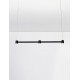 Triac Dimmable Sandy Black Aluminium LED 21 Watt 220-240 Volt 1665Lm 3000K IP20 L: 80 W: 6 H: 140 cm 
