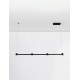 Triac Dimmable Sandy Black Aluminium LED 24 Watt 220-240 Volt 2316Lm 3000K IP20 L: 118 W: 6 H: 140 cm 