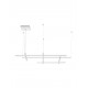 Triac Dimmable Sandy White Aluminium & Acrylic LED 83 Watt 220-240Volt 4847Lm 3000K IP20 L: 102 W: 80 H: 204 cm 