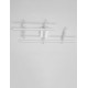 Triac Dimmable Sandy White Aluminium & Acrylic LED 63 Watt 220-240Volt 4020Lm 3000K IP20 L: 80 W: 62 H: 4 cm 