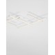 Triac Dimmable Sandy White Aluminium & Acrylic LED 63 Watt 220-240Volt 4020Lm 3000K IP20 L: 80 W: 62 H: 4 cm 