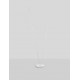 Dimmable Switch Sandy White Aluminium & Acrylic LED 33 Watt 220-240Volt 1174Lm 3000K IP20 Switch On/Off D: 26 H: 184 cm 