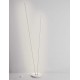 Dimmable Switch Sandy White Aluminium & Acrylic LED 33 Watt 220-240Volt 1174Lm 3000K IP20 Switch On/Off D: 26 H: 184 cm 