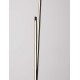 Dimmable Switch Sandy Black Aluminium & Acrylic LED 33 Watt 220-240Volt 1174Lm 3000K IP20 Switch On/Off D: 26 H: 184 cm 
