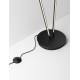 Dimmable Switch Sandy Black Aluminium & Acrylic LED 33 Watt 220-240Volt 1174Lm 3000K IP20 Switch On/Off D: 26 H: 184 cm 