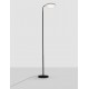 Sandy Black Steel & Acrylic LED 30 Watt 110-240Volt 2224Lm 3000K IP20 Switch On/Off D: 25.2 W: 43.5 H: 174 cm 