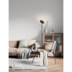 Switch Dimmable Sandy White Steel & Acrylic LED 30 Watt 110-240Volt 2270Lm 3000K IP20 Switch On/Off D: 25.2 H: 180.6 cm 