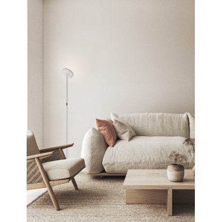 Switch Dimmable Sandy Black Steel & Acrylic LED 30 Watt 110-240Volt 2270Lm 3000K IP20 Switch On/Off D: 25.2 H: 180.6 cm 
