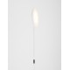 Switch Dimmable Sandy Black Steel & Acrylic LED 30 Watt 110-240Volt 2270Lm 3000K IP20 Switch On/Off D: 25.2 H: 180.6 cm 