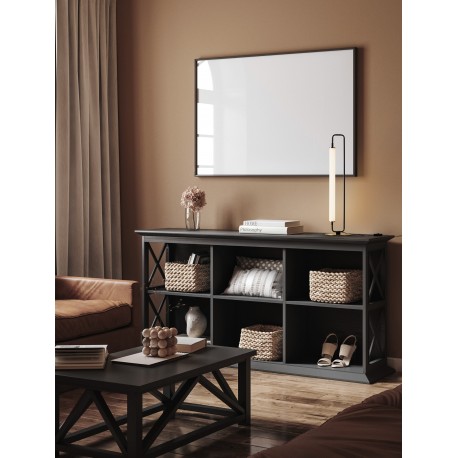 Matt Black & Gold Metal & Acrylic LED 20 Watt 220-240Volt 1359Lm 3000K IP20 Switch On/Off D: 18 H: 67.5 cm 