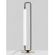 Matt Black & Gold Metal & Acrylic LED 20 Watt 220-240Volt 1359Lm 3000K IP20 Switch On/Off D: 18 H: 67.5 cm 