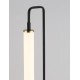 Matt Black & Gold Metal & Acrylic LED 20 Watt 220-240Volt 1359Lm 3000K IP20 Switch On/Off D: 18 H: 67.5 cm 