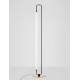 Matt Black & Gold Metal & Acrylic LED 32 Watt 220-240Volt 1856Lm 3000K IP20 Switch On/Off D: 28 H: 150 cm 