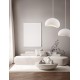 Sandy White Polyurethane & Resin LED E27 1x12Watt 100-240Volt IP20 Bulb Excluded L:40 W:32 H:250 cm 