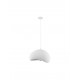 Sandy White Polyurethane & Resin LED E27 1x12Watt 100-240Volt IP20 Bulb Excluded L:40 W:32 H:250 cm 