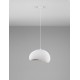 Sandy White Polyurethane & Resin LED E27 1x12Watt 100-240Volt IP20 Bulb Excluded L:40 W:32 H:250 cm 