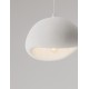 Sandy White Polyurethane & Resin LED E27 1x12Watt 100-240Volt IP20 Bulb Excluded L:40 W:32 H:250 cm 