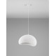 Sandy White Polyurethane & Resin LED E27 1x12Watt 100-240Volt IP20 Bulb Excluded L:50 W:40 H:250 cm 