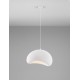 Sandy White Polyurethane & Resin LED E27 1x12Watt 100-240Volt IP20 Bulb Excluded L:50 W:40 H:250 cm 
